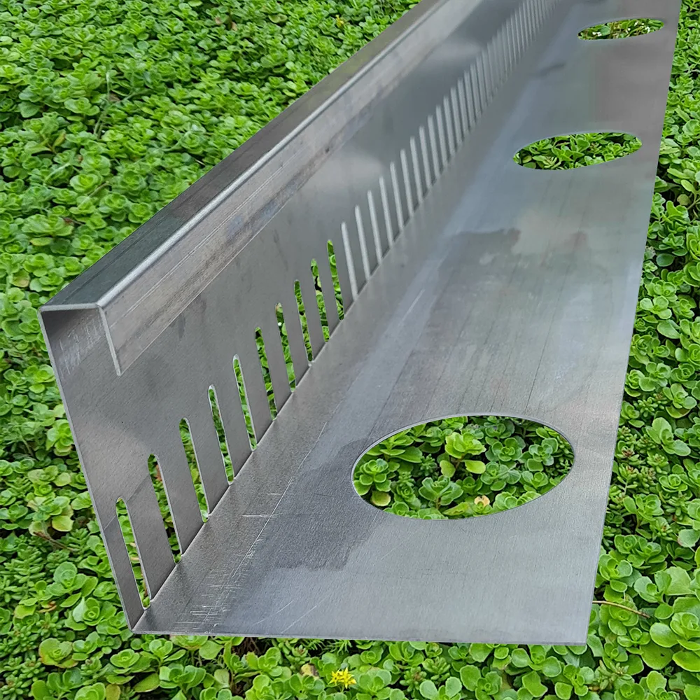 1,2 m Scheidings- en Dakrandprofiel 80 mm