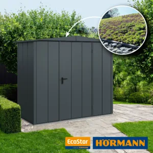 Groendak Hörmann Gereedschapsschuur Zadeldak Type 1