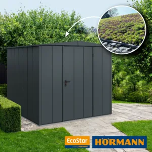 Groendak Hörmann Gereedschapsschuur Zadeldak Type 2